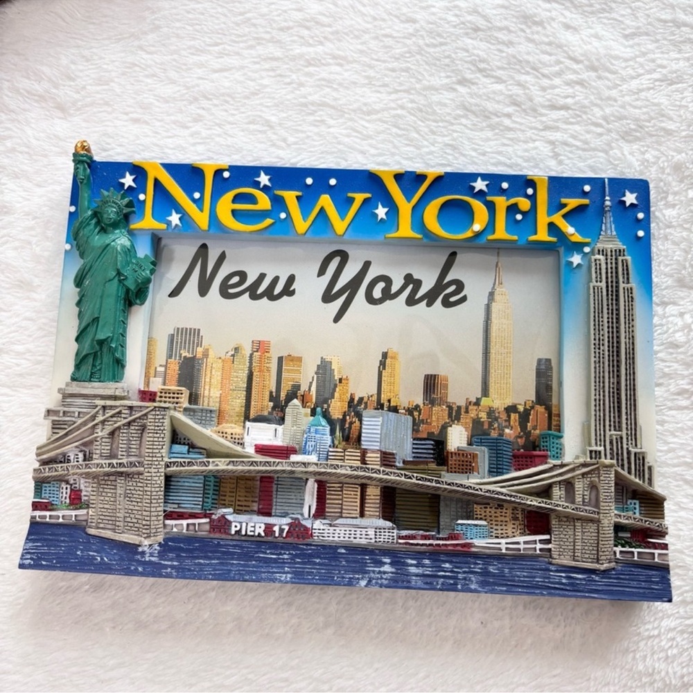New York City 3D Souvenir Picture Frame‎ Statue of Liberty